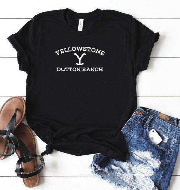 Yellowstone Dutton Ranch Boutique Style Tee