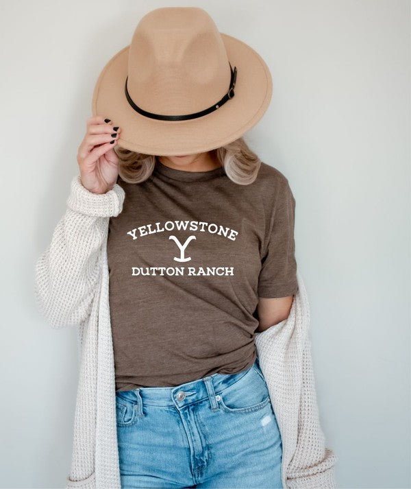 Yellowstone Dutton Ranch Boutique Style Tee