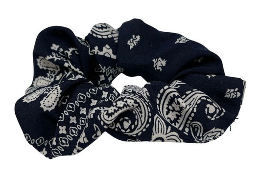 Paisley Hair Scrunchie