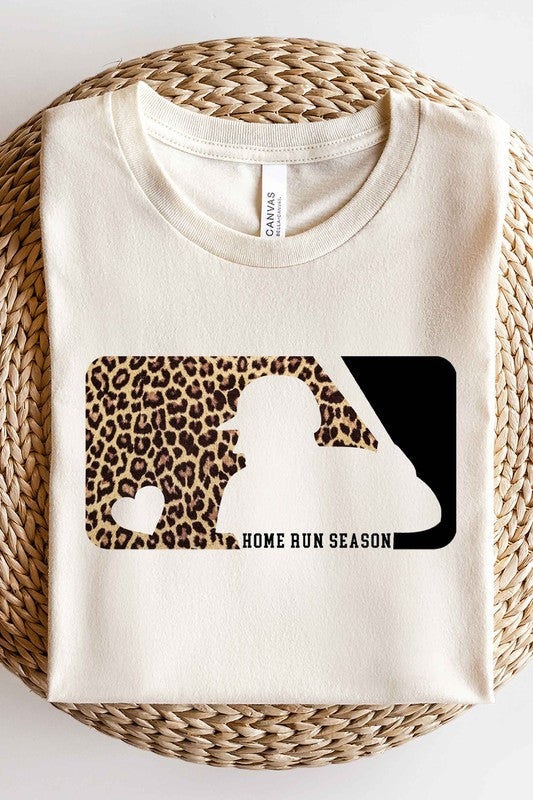 BASEBALL HOME RUN GRAPHIC T-SHIRT