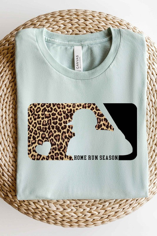 BASEBALL HOME RUN GRAPHIC T-SHIRT