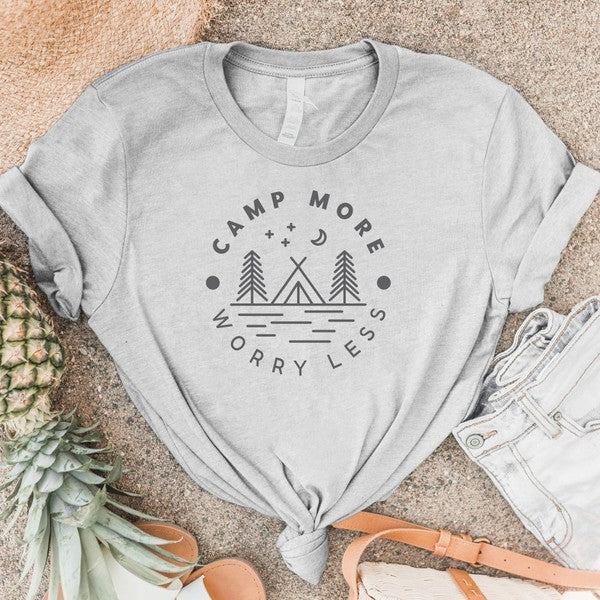 Camp More Worry Less Softstyle Tee