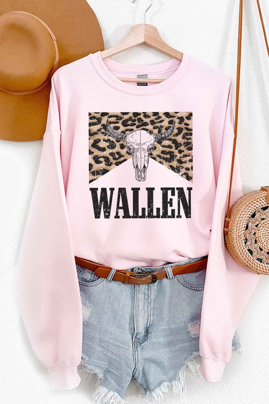 LEOPARD WALLEN GRAPHIC SWEATSHIRT