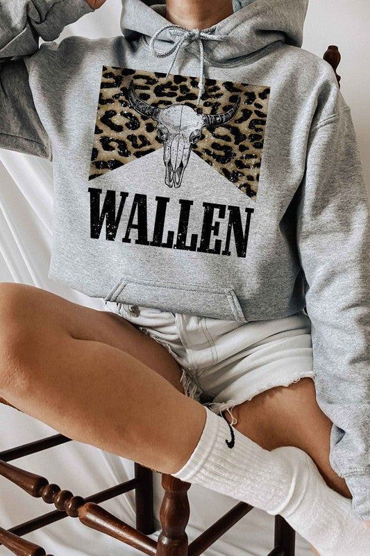 LEOPARD WALLEN GRAPHIC HOODIE