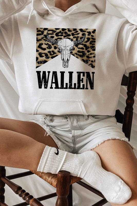 LEOPARD WALLEN GRAPHIC HOODIE