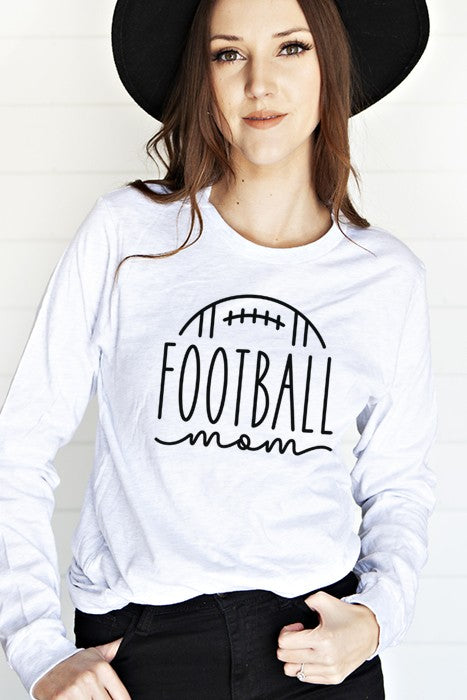 Football Mom Long Sleeve