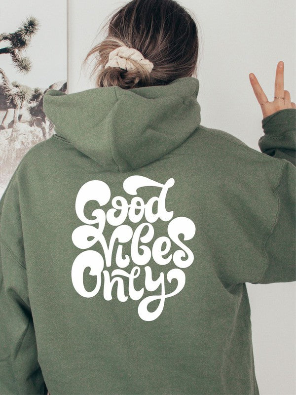 Good Vibes Only Sunset Hoodie Sweatshirt